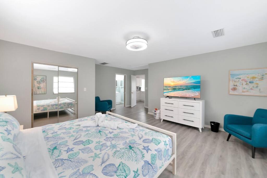 Walk To The Beach - Island Villa Siesta Key Ngoại thất bức ảnh